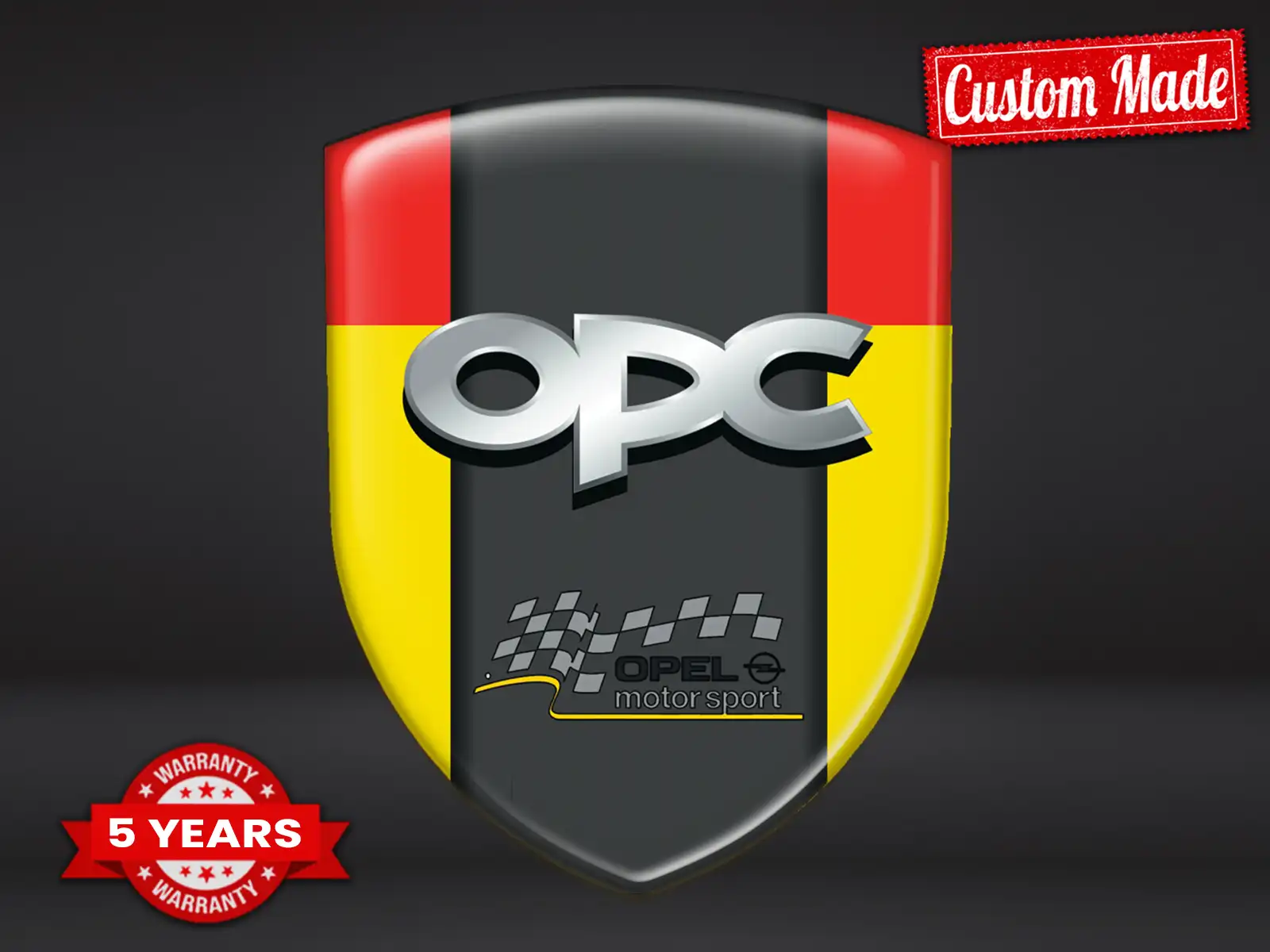 OPC Große Autosticker Robust Hochwertig Professionell